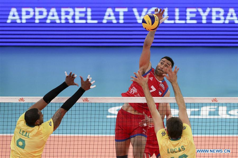 (SP)PORTUGAL-GONDOMAR-VOLLEYBALL-FIVB NATIONS LEAGUE-BRAZIL VS PORTUGAL