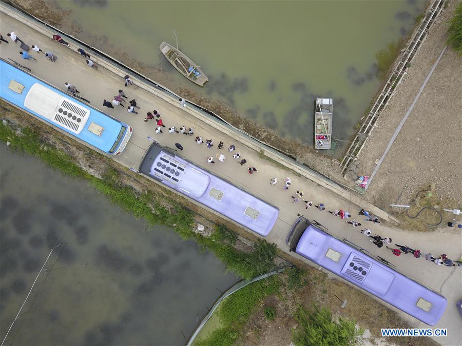 #CHINA-JIANGSU-HUAI'AN-FLOOD EVACUATION DRILL (CN)