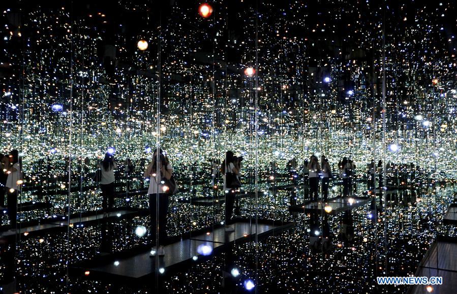 U.S.-LOS ANGELES-YAYOI KUSAMA-INSTALLATION ART