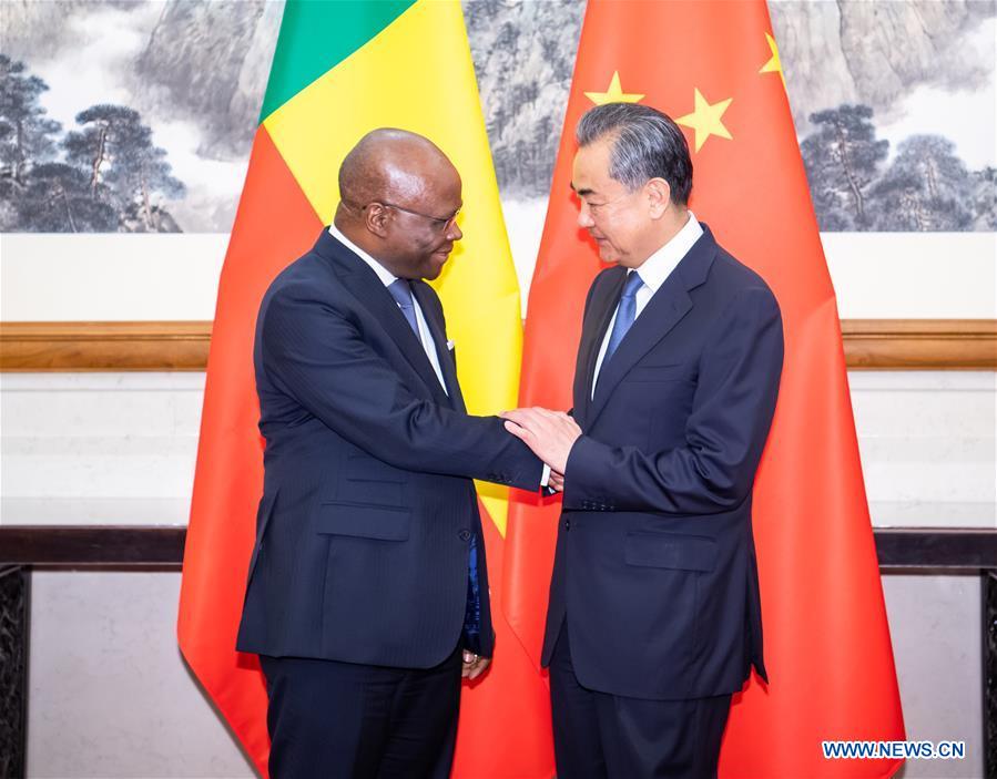 CHINA-BEIJING-WANG YI-BENIN-FM-MEETING (CN)