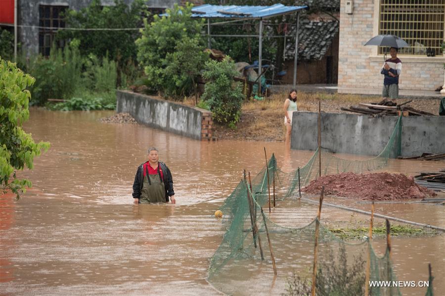 #CHINA-HUNAN-HEAVY RAIN-FLOOD (CN)