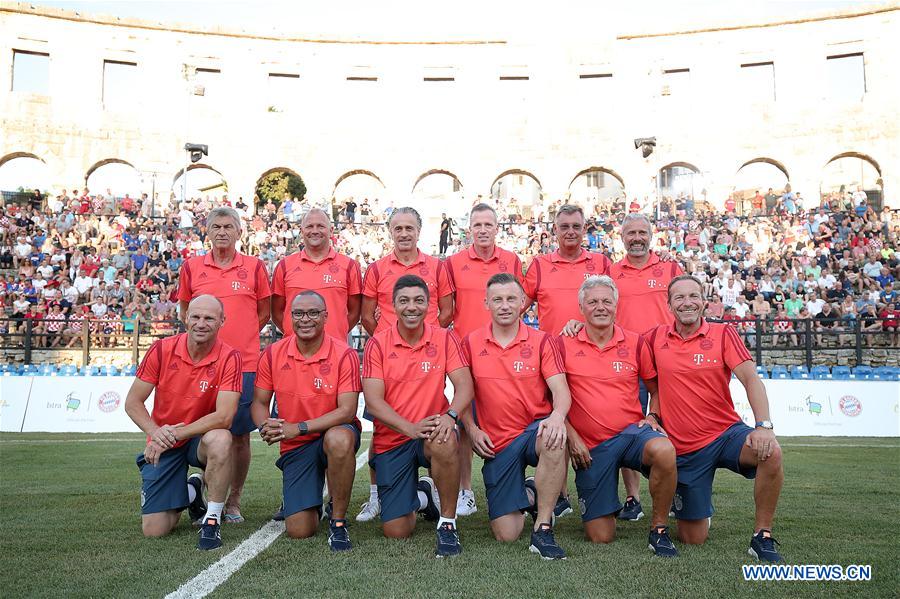 (SP)CROATIA-PULA-ARENA-BAYERN MUNICH LEGENDS