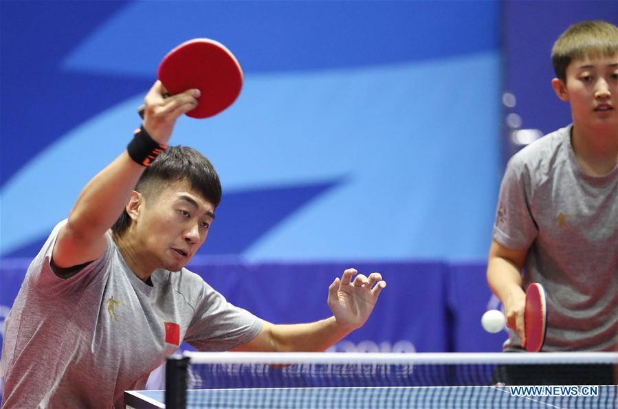 (SP)ITALY-NAPLES-SUMMER UNIVERSIADE 2019-TABLE TENNIS-MIXED DOUBLES