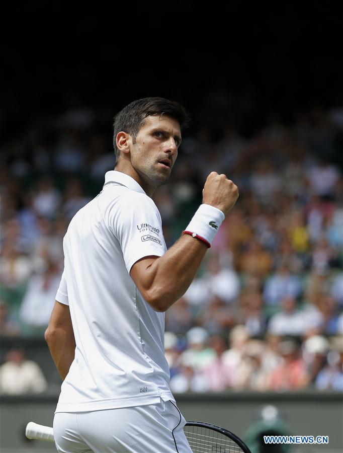 (SP)BRITAIN-LONDON-TENNIS-WIMBLEDON-DAY 9