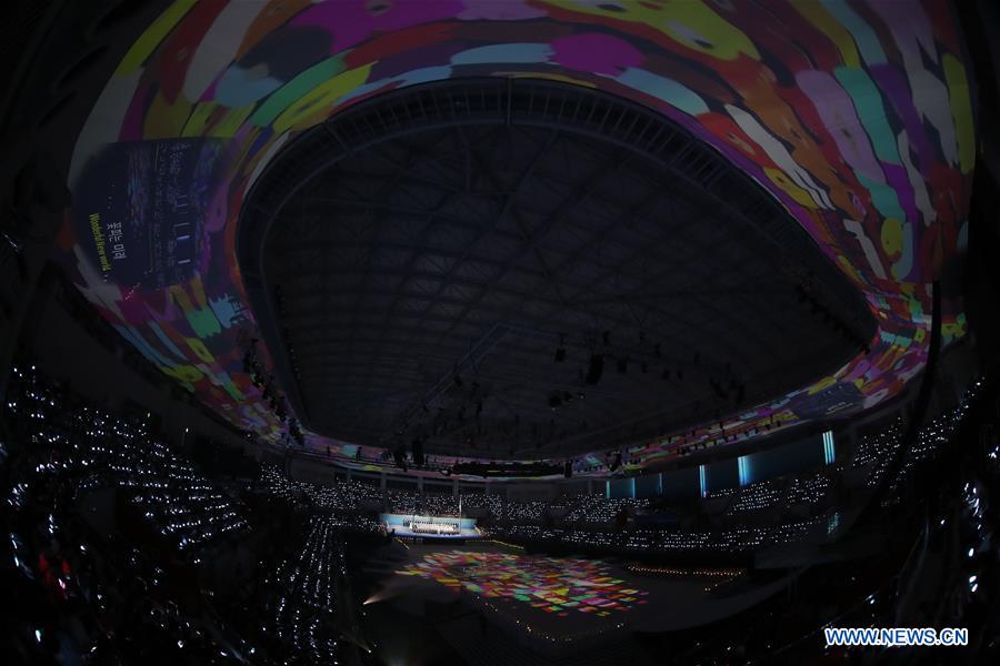 (SP)SOUTH KOREA-GWANGJU-FINA WORLD CHAMPIONSHIPS-OPENING CEREMONY