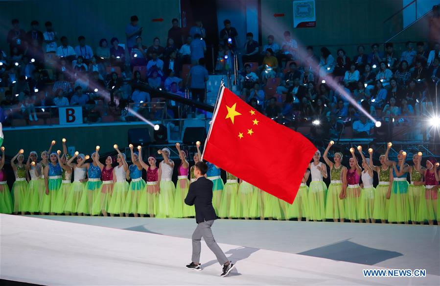 (SP)SOUTH KOREA-GWANGJU-FINA WORLD CHAMPIONSHIPS-OPENING CEREMONY