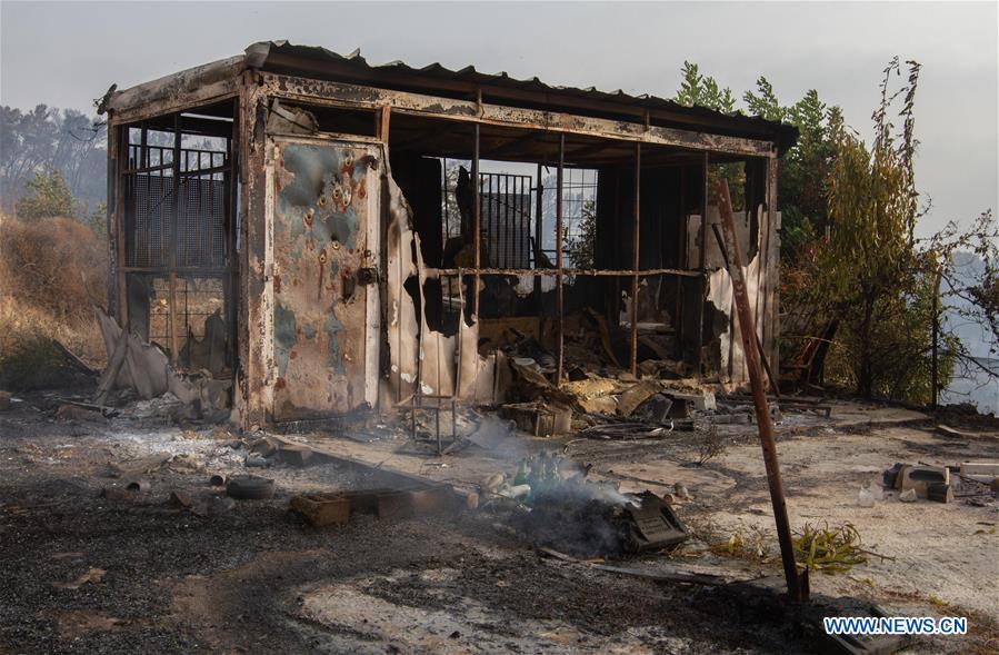 ISRAEL-ARARA-HEATWAVE-FIRES