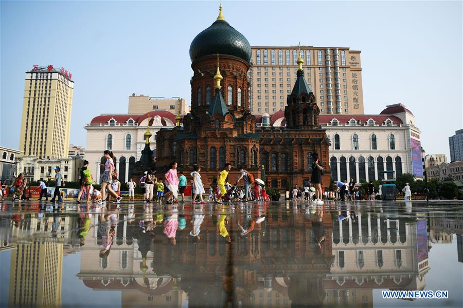 CHINA-HEILONGJIANG-HARBIN-MUSICAL FOUNTAIN (CN)