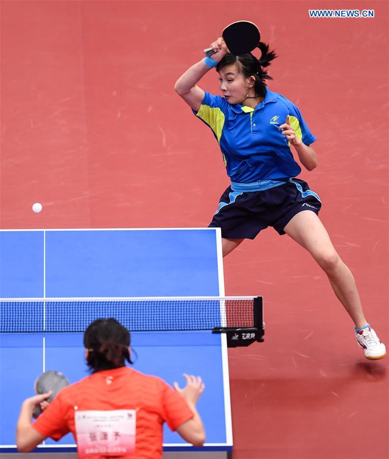 (SP)CHINA-SHANXI-TAIYUAN-2ND YOUTH GAMES-TABLE TENNIS (CN)