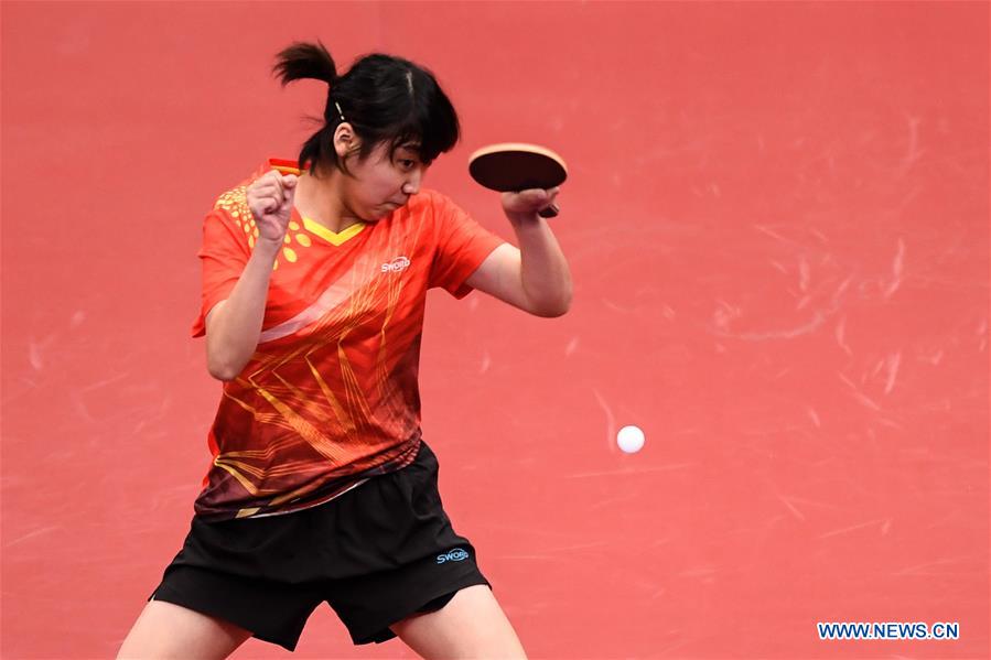 (SP)CHINA-SHANXI-TAIYUAN-2ND YOUTH GAMES-TABLE TENNIS (CN)