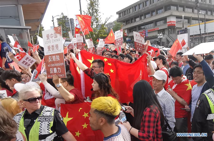 CANADA-VANCOUVER-END TO VIOLENCE-HONG KONG-RALLY