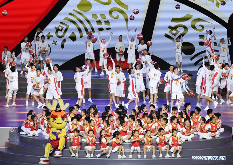 (SP) CHINA-BEIJING-FIBA BASKETBALL WORLD CUP-OPENING CEREMONY (CN)