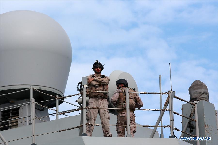 PHILIPPINES-MANILA-SPANISH NAVY-MENDEZ NUNEZ-ARRIVAL