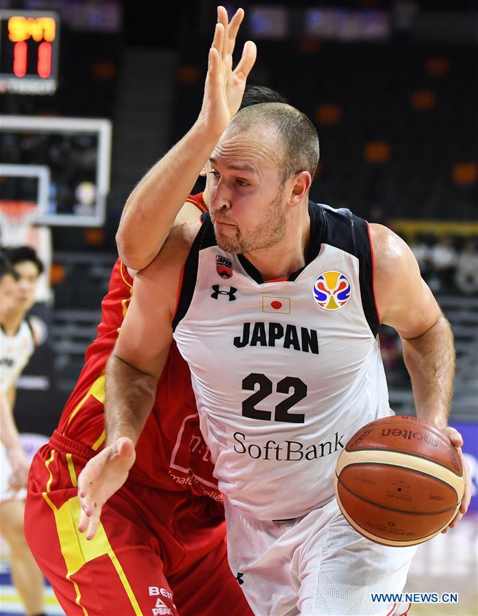 (SP)CHINA-DONGGUAN-BASKETBALL-FIBA WORLD CUP-GROUP O-MONTENEGRO VS JAPAN (CN)