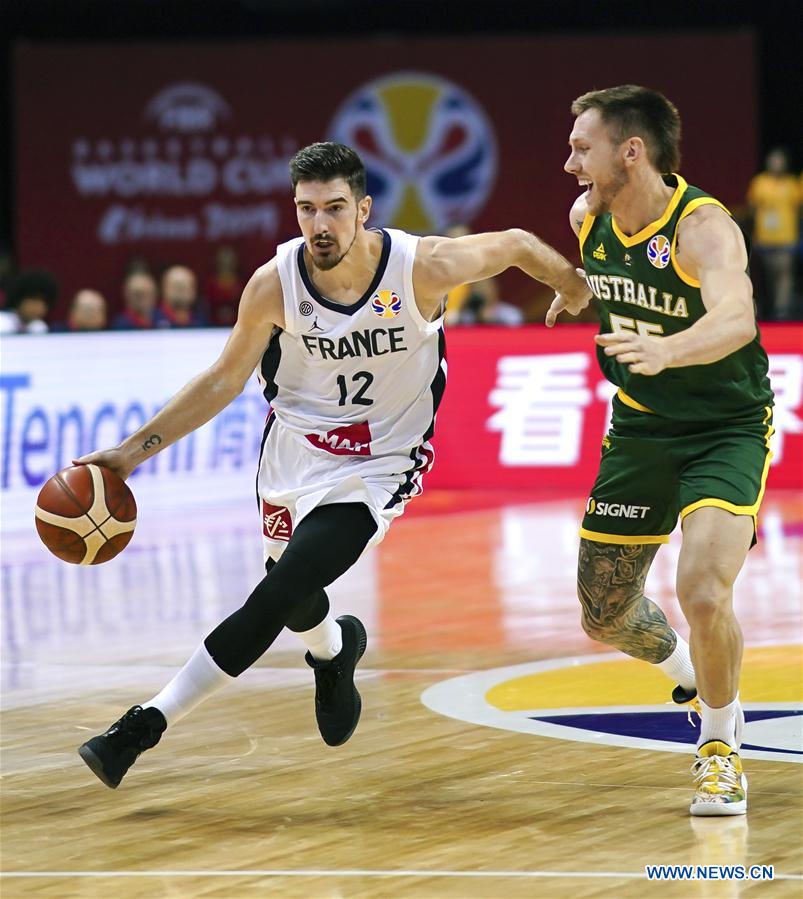 (SP)CHINA-NANJING-BASKETBALL-FIBA WORLD CUP-GROUP L-FRA VS AUS(CN)