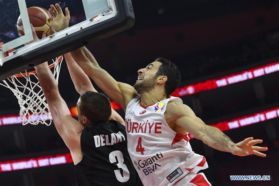 (SP)CHINA-DONGGUAN-BASKETBALL-FIBA WORLD CUP-NEW ZEALAND VS TURKEY (CN)