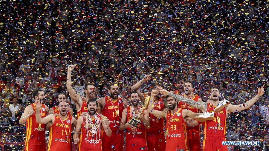 (SP)CHINA-BEIJING-BASKETBALL-FIBA WORLD CUP-ESP VS ARG (CN)