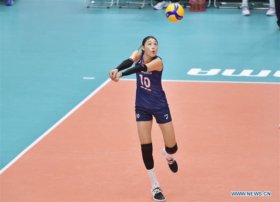 (SP)JAPAN-YOKOHAMA-VOLLEYBALL-WOMEN'S WORLD CUP-JPN VS KOR