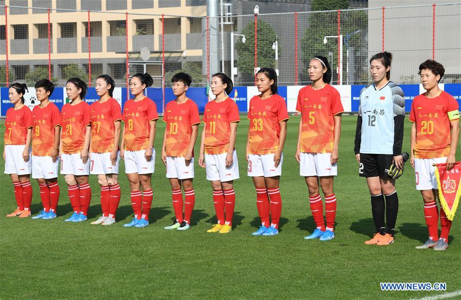 (SP)CHINA-WUHAN-7TH MILITARY WORLD GAMES-FOOTBALL