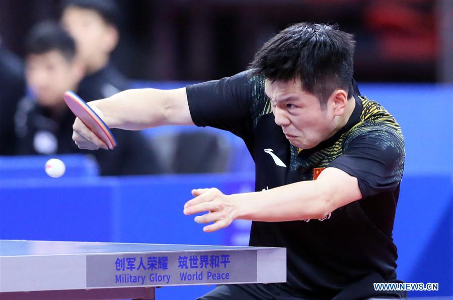 (SP)CHINA-WUHAN-7TH MILITARY WORLD GAMES-TABLE TENNIS(CN)