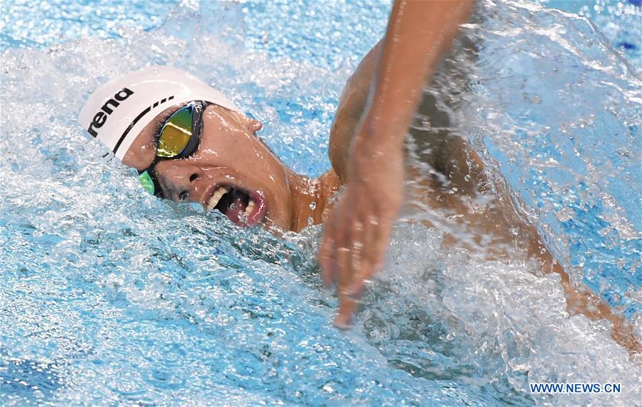 (SP)CHINA-WUHAN-7TH MILITARY WORLD GAMES-SWIMMING-MEN'S 800M FREESTYLE(CN)