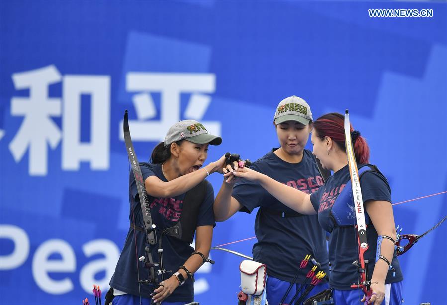 (SP)CHINA-WUHAN-7TH MILITARY WORLD GAMES-ARCHERY