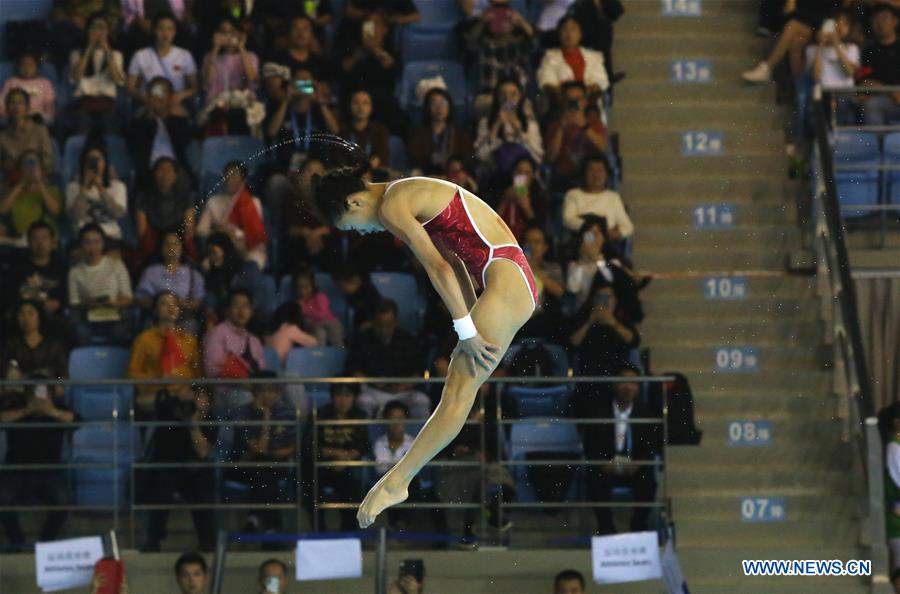 (SP)CHINA-WUHAN-7TH MILITARY WORLD GAMES-DIVING