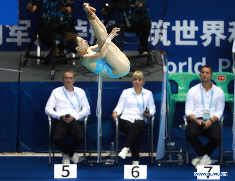 (SP)CHINA-WUHAN-7TH MILITARY WORLD GAMES-DIVING