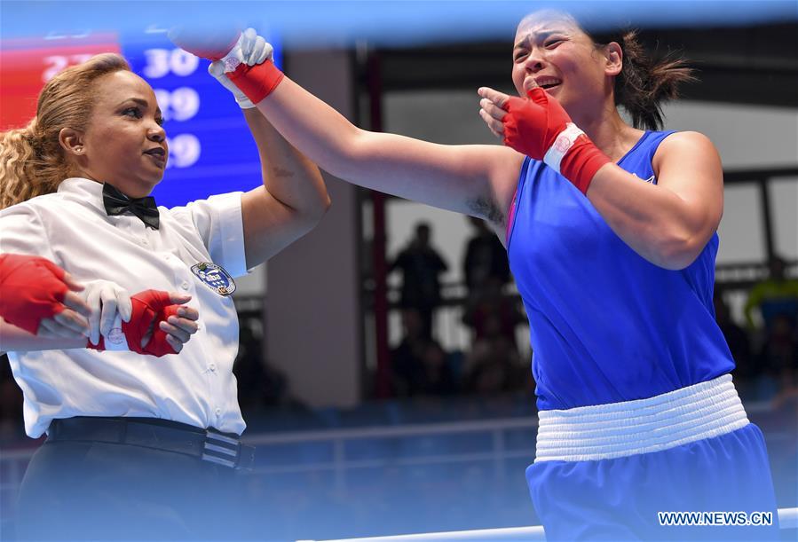 (SP)CHINA-WUHAN-7TH MILITARY WORLD GAMES-BOXING