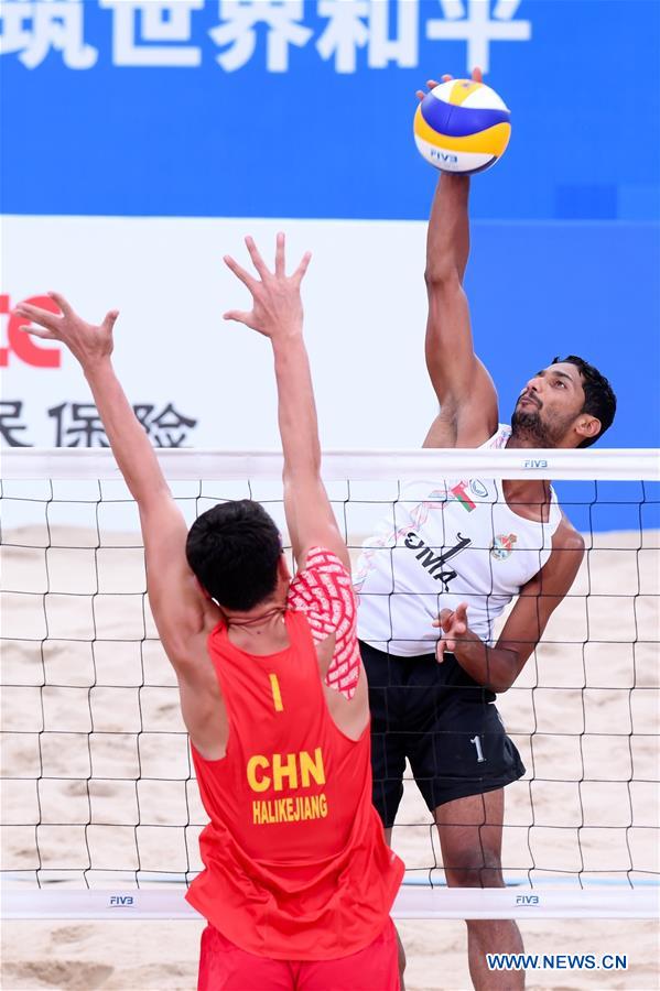 (SP)CHINA-WUHAN-7TH MILITARY WORLD GAMES-BEACH VOLLEYBALL