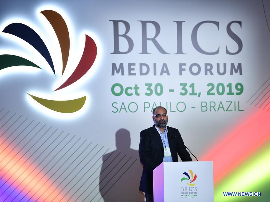 BRAZIL-SAO PAULO-FOURTH BRICS MEDIA FORUM