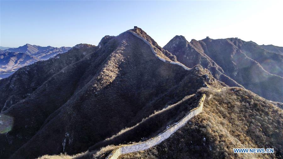 CHINA-HEBEI-GREAT WALL-WINTER SCENERY (CN)