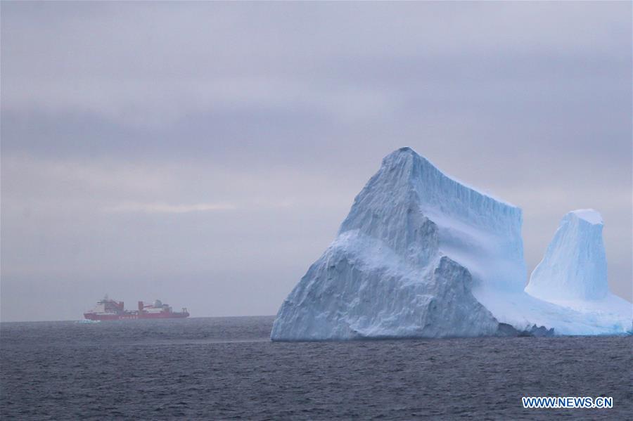 (EyesonSci) CHINA-XUELONG 2-ANTARCTIC RESEARCH EXPEDITION-FLOATING ICE AREA (CN)