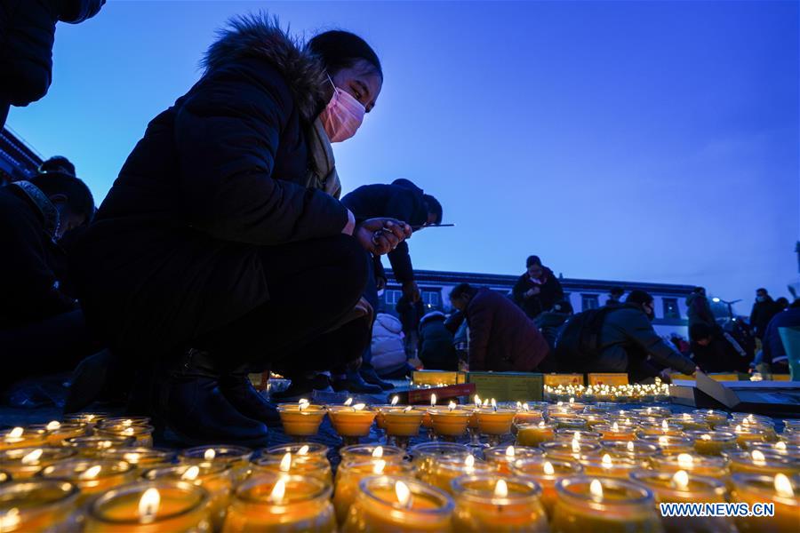 CHINA-QINGHAI-XINING-BUTTER LAMP FESTIVAL (CN)