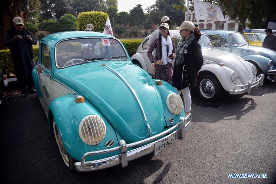 PAKISTAN-PESHAWAR-VINTAGE CAR-RALLY