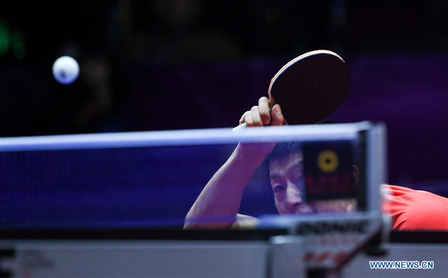 (SP)CHINA-CHENGDU-TABLE TENNIS-ITTF MEN'S WORLD CUP-QUARTERFINAL (CN)