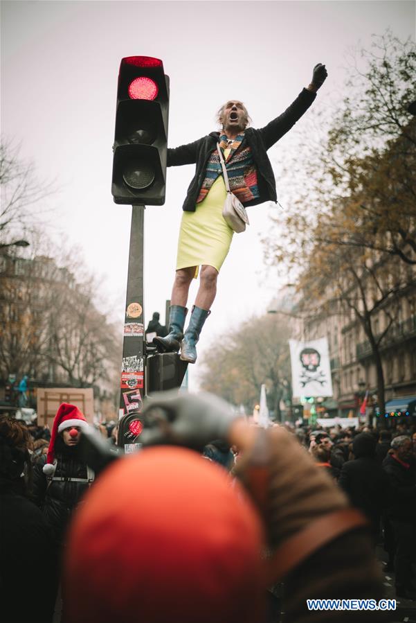 FRANCE-PARIS-PROTESTS-PENSION REGIME-OVERHAUL