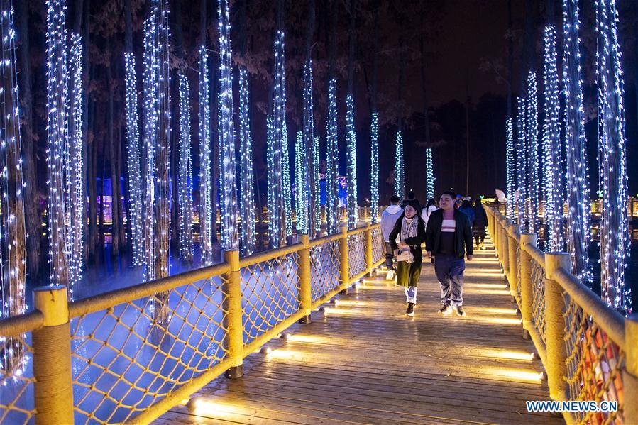 CHINA-HUBEI-WUHAN-LIGHT FESTIVAL (CN)