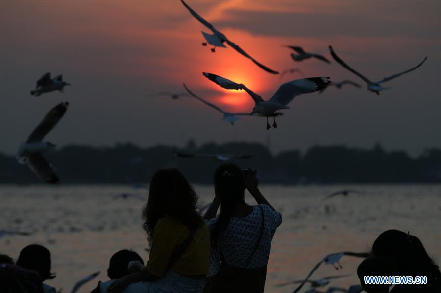 MYANMAR-YANGON-SUNSET