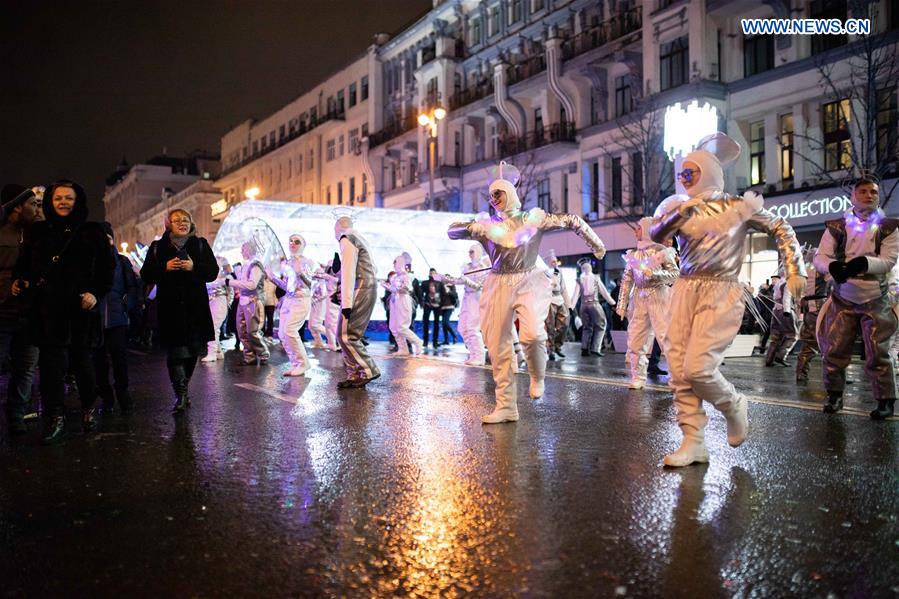 RUSSIA-MOSCOW-NEW YEAR-CELEBRATION