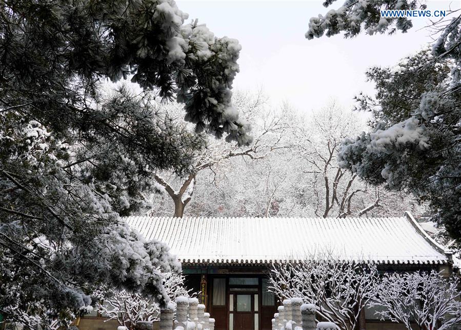 CHINA-BEIJING-SUMMER PALACE-SNOW SCENERY (CN)