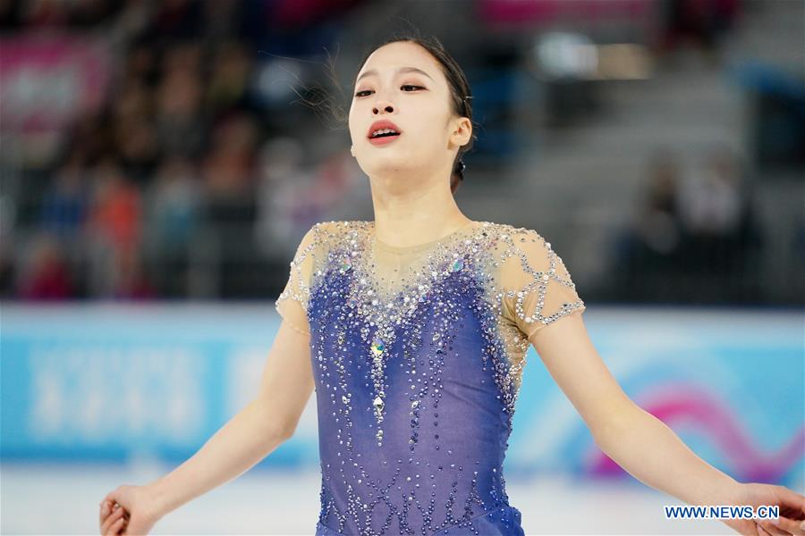 (SP)SWITZERLAND-LAUSANNE-WINTER YOG-FIGURE SKATING-WOMEN'S SINGLES SKATING