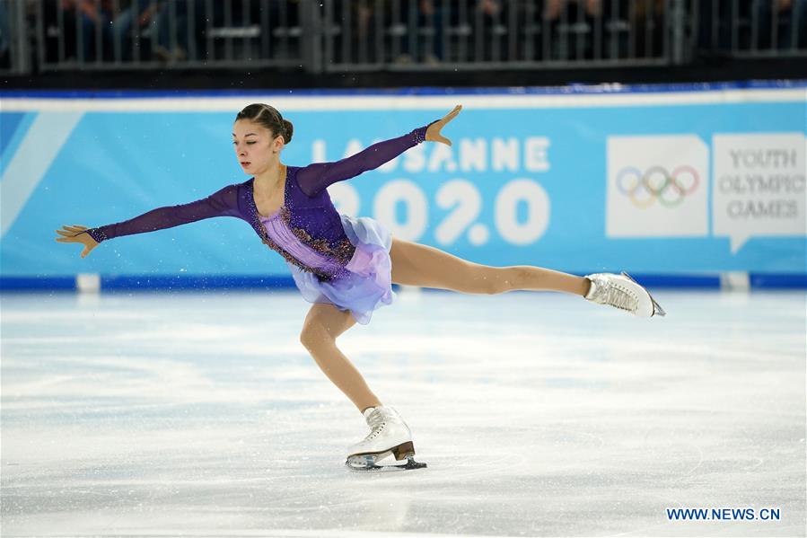 (SP)SWITZERLAND-LAUSANNE-WINTER YOG-FIGURE SKATING-WOMEN'S SINGLES SKATING