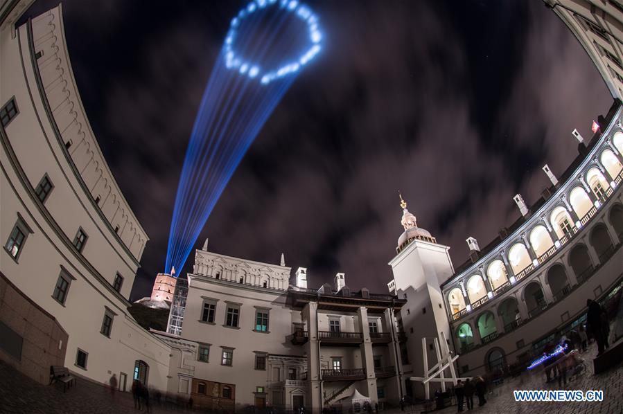 LITHUANIA-VILNIUS-FESTIVAL OF LIGHT