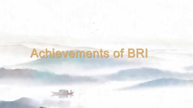 Achievements of BRI