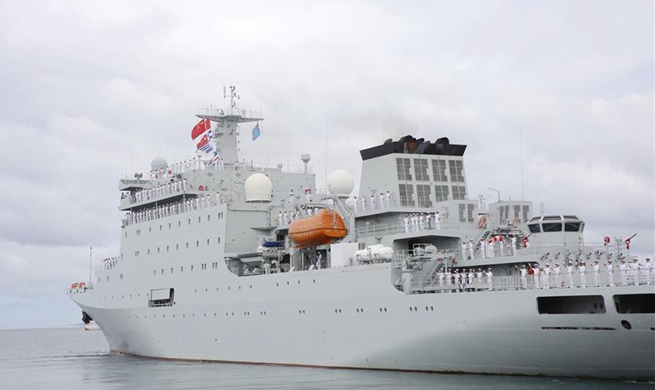 Chinese naval ship Qijiguang ends visit to Fiji