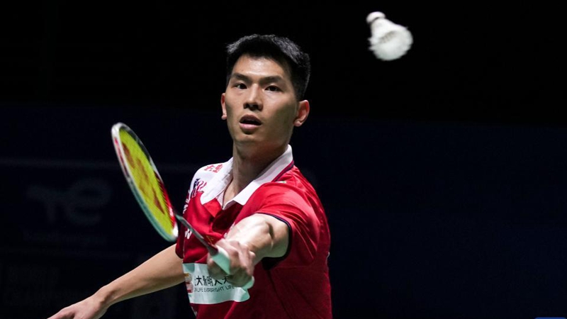 Zhao Junpeng fights to the quarterfinals at Badminton Worlds