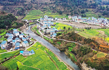 Spring scenery of southwest China's Guizhou