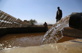 In pics: solar powered water pump in Sanaa, Yemen