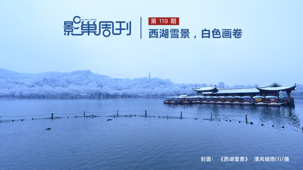 【影巢周刊】西湖雪景，白色畫卷